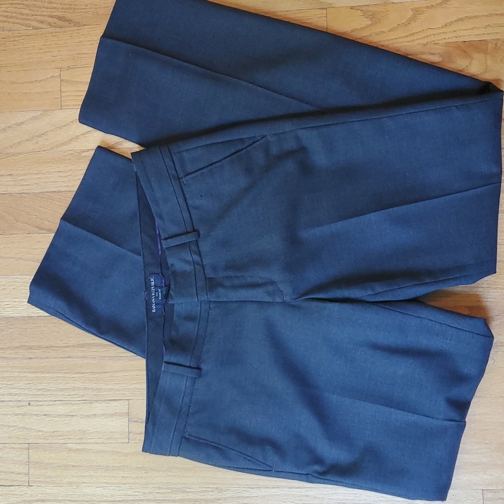 Banana Republic lined wool dress pants